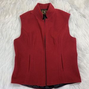 Wyoming Traders Vest Zip Front Sleeveless Pockets